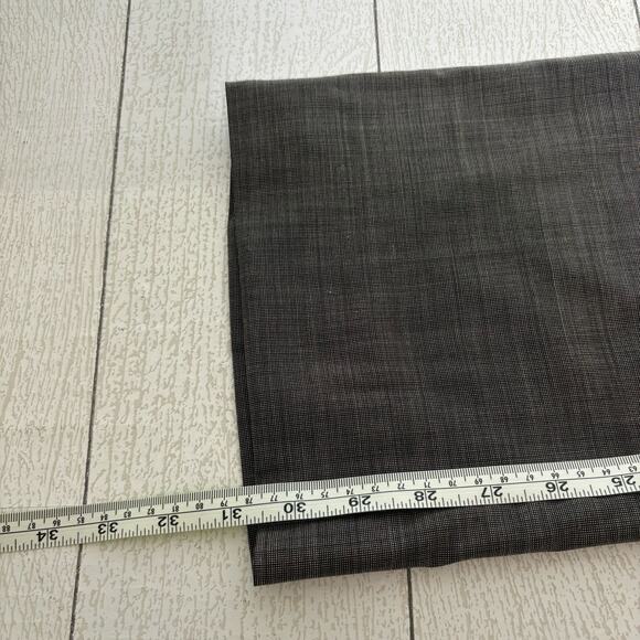 Boss by Hugo Boss Gray & White Micro Check Dress Pants Sharp & Classic Size 2 - Picture 5 of 10